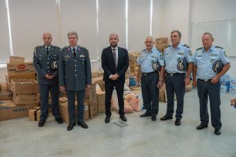 Eίδη πρώτης ανάγκης για τους πλημμυροπαθείς της Θεσσαλίας συγκέντρωσε η Αστυνομία