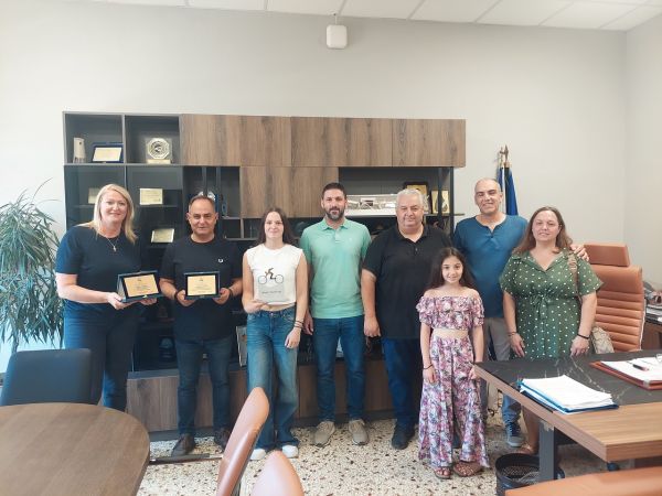 Βράβευση από το Δήμο Καρδίτσας της αθλήτριας Μιχαέλας Ποπώλη για την 9η θέση στο Μεσογειακό κύπελλο κολύμβησης 2026