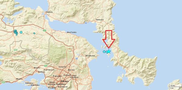 Ισχυρός σεισμός 5,2 Ρίχτερ στη νότια Εύβοια "ταρακούνησε" Αττική και κεντρική Ελλάδα