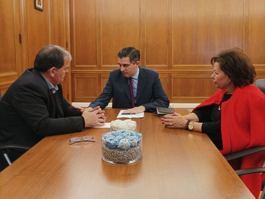 Συνάντηση με τον Υφυπουργό Έρευνας και Τεχνολογίας είχε ο Δήμαρχος Λίμνης Πλαστήρα