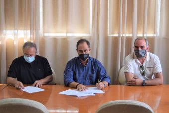 Υπεγράφη η σύμβαση για την αποκατάσταση των ζημιών στο Παλέρμο