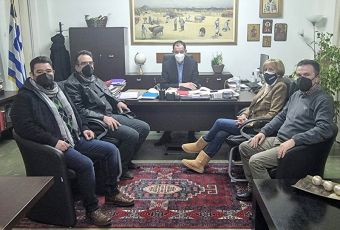 Συνάντηση του Αντιπεριφερειάρχη Π.Ε. Καρδίτσας με τον Εμπορικό Σύλλογο Καρδίτσας