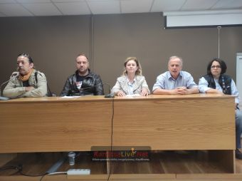 Καρδίτσα: Κοινό μέτωπο εκπαιδευτικών, υγειονομικών και εργαζομένων στο Δημόσιο ενόψει της απεργίας (+Βίντεο)