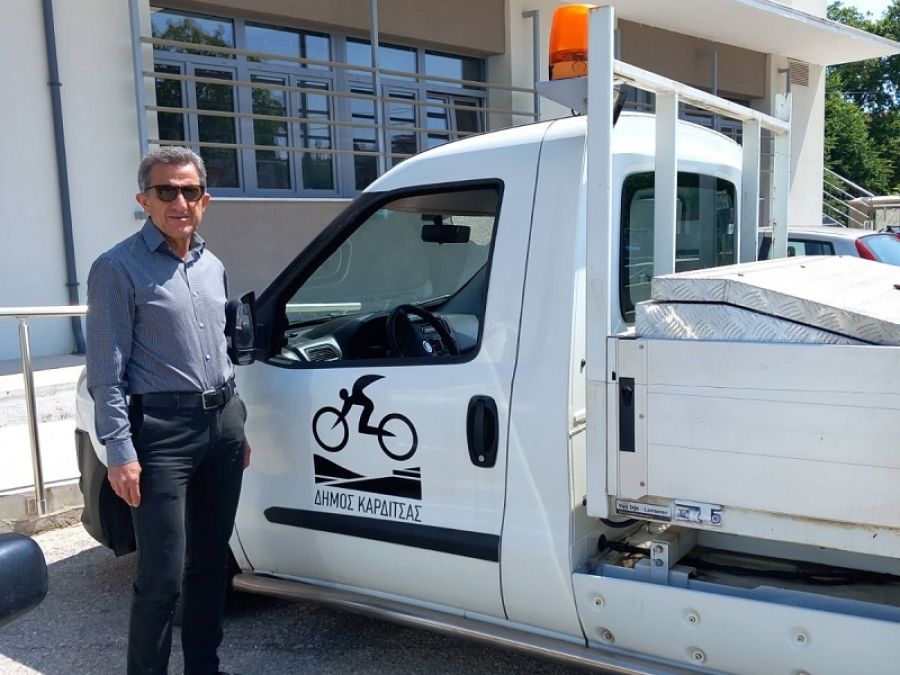 Ένα όχημα αγροτικού τύπου προστέθηκε στο στόλο της υπηρεσίας καθαριότητας του Δήμου Καρδίτσας