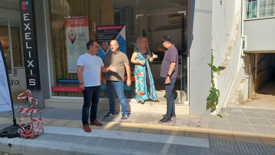Β. Τσιάκος για έργα στη Χαρίτου: "Το έργο προχωρά με γρήγορους ρυθμούς"
