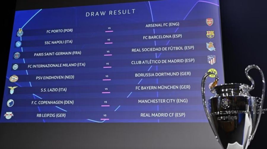 Κλήρωσε για τους "16" του Champions League