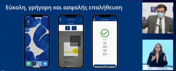 Πιερρακάκης: Έτσι θα λειτουργεί η εφαρμογή Covid Free GR για τον έλεγχο πιστοποιητικών στην εστίαση