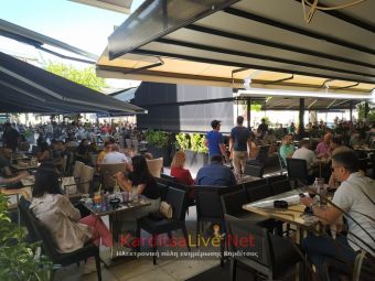 Τραπεζάκια έξω… μετά από έξι μήνες στην Καρδίτσα! (+Φώτο +Βίντεο)