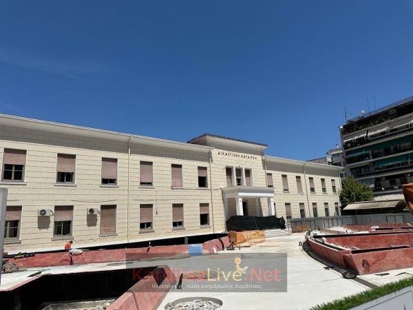 Συνεχίζονται τα έργα στην πλατεία Δικαστηρίων - Έρχονται νέες παρεμβάσεις (+Φωτο)