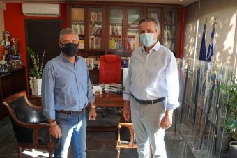 Συνάντηση Περιφερειαρχών Κ. Αγοραστού και Γ. Κασαπίδη για διεκδίκηση κοινών στόχων