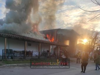 Σοβαρές υλικές ζημιές υπέστη μονοκατοικία στην Καρδιτσομαγούλα (+Φωτο +Βίντεο)