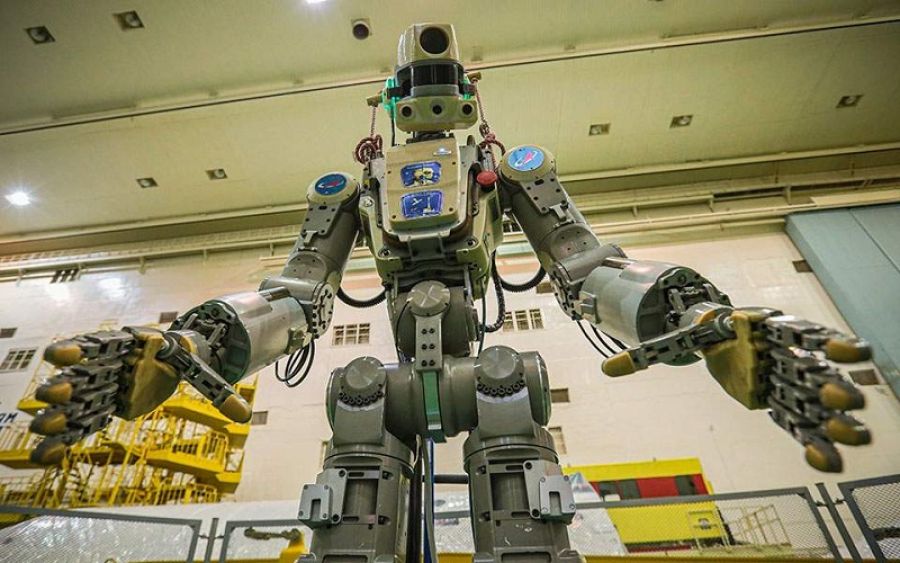 Το πρώτο ανθρωποειδές ρωσικό ρομπότ έφτασε με επιτυχία στο Διεθνή Διαστημικό Σταθμό (ISS)