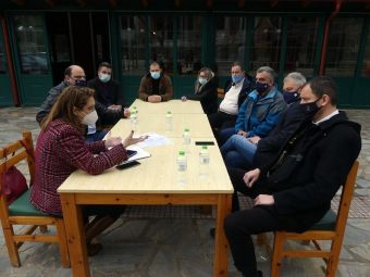 Δήμος Σοφάδων: Συνάντηση Θ. Σκάρλου με Γεν. Γραμματείς Τουρισμού και Οικονομικής Πολιτικής για την αναβάθμιση των Λουτρών Σμοκόβου