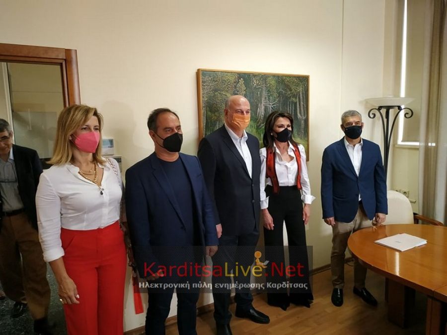 Ευχαριστήρια επιστολή της Γ. Αγγελοπούλου στο Δήμαρχο Καρδίτσας