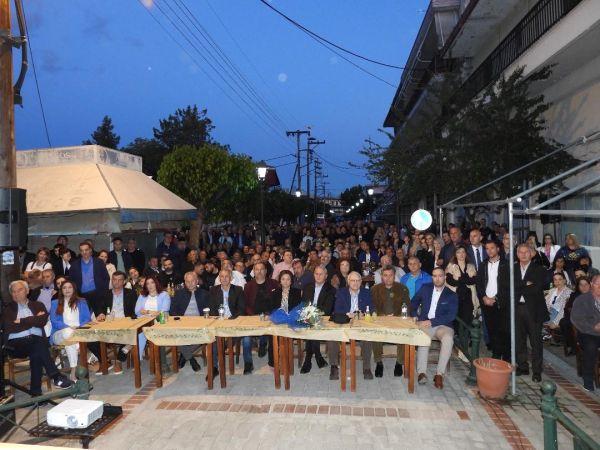 Ο Κώστας Τσιάρας από τον Παλαμά: Να μη χαθεί ούτε μια ψήφος, σταθερά μαζί στο δρόμο που χαράξαμε με κυβέρνηση τη ΝΔ