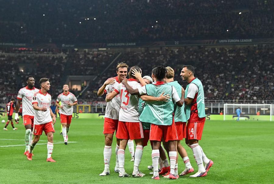 Europa League: Κυρίαρχοι στο Μιλάνο οι «αετοί της Λισαβόνας» - Τα αποτελέσματα της Τετάρτης (16/9)