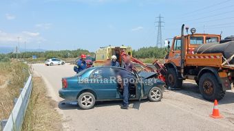 Θανατηφόρο τροχαίο στον παράδρομο της εθνικής στη Φθιώτιδα