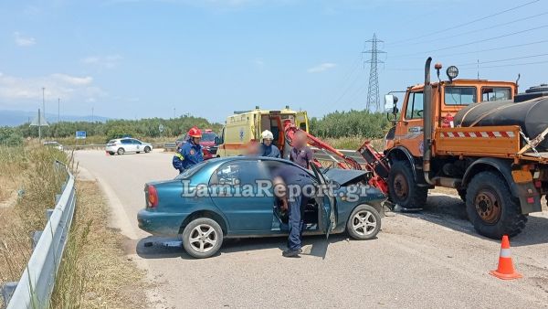 Θανατηφόρο τροχαίο στον παράδρομο της εθνικής στη Φθιώτιδα