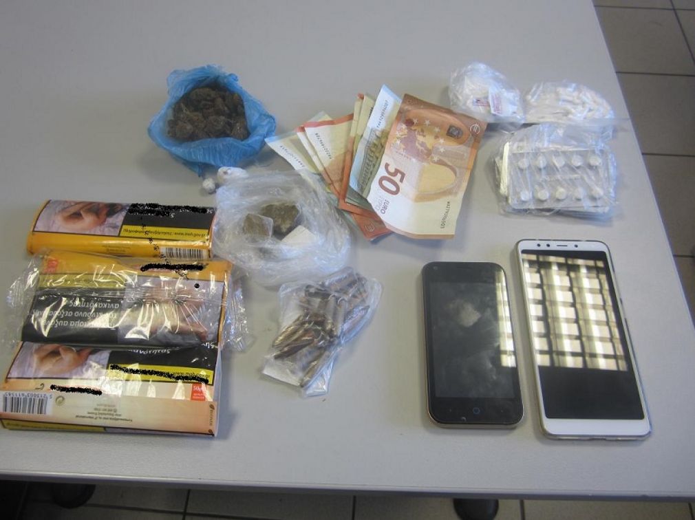 Δύο συλλήψεις στη Λάρισα για ναρκωτικές ουσίες