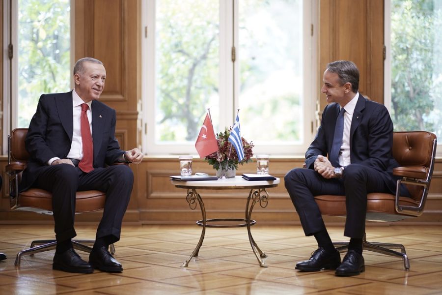Διακήρυξη "Περί Σχέσεων Φιλίας και Καλής Γειτονίας" υπέγραψαν Κυρ. Μητσοτάκης και Τ. Ερντογάν - Τι αναφέρει το κείμενό της