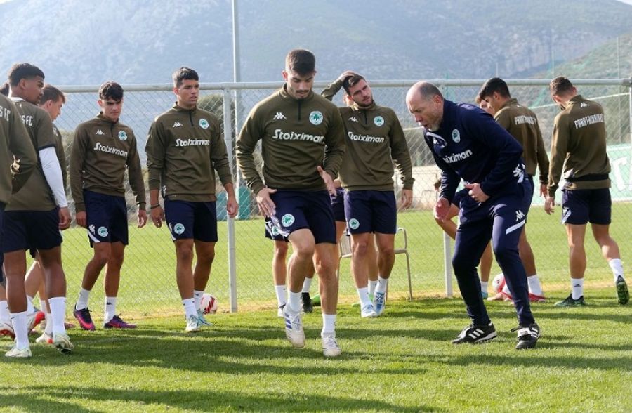 Η αποστολή της Β' ομάδας του Παναθηναϊκού για τον αγώνα του Σαββάτου (14/1) με την Αναγέννηση
