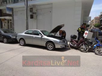 Καρδίτσα: Επιχείρηση της Π.Υ. Καρδίτσας για εντοπισμό φιδιού σε μηχανή αυτοκινήτου (+Φώτο)