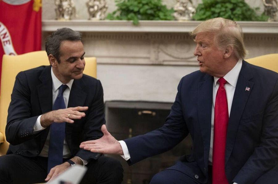 Συνάντηση Μητσοτάκη - Τραμπ: «Στενές οι σχέσεις ΗΠΑ -Ελλάδας»