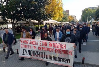 Καρδίτσα: Απεργιακή συγκέντρωση και πορεία του Συνδικάτου Οικοδόμων και Συναφών Επαγγελμάτων (+Φώτο +Βίντεο)
