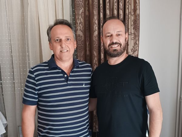 Ο πρόεδρος της Τ.Κ. Χάρματος Σπύρος Διάκος υποψήφιος με «Νέα Πορεία» και Φάνη Στάθη