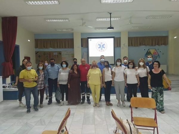 Εκπαιδευτικό σεμινάριο Α΄ Βοηθειών –ΚΑΡΠΑ στο 18ο Δημοτικό Σχολείο Καρδίτσας