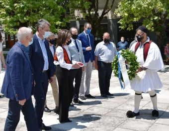 Ευχαριστήρια επιστολή της Γ. Αγγελοπούλου στον Πολιτιστικό Σύλλογο Μαυρομματίου "Ο Καραϊσκάκης"