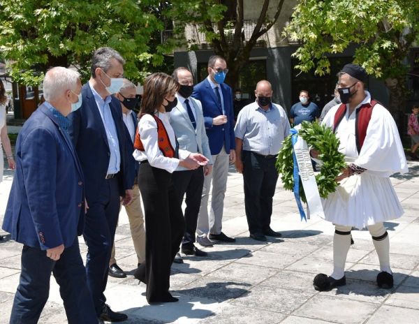 Ευχαριστήρια επιστολή της Γ. Αγγελοπούλου στον Πολιτιστικό Σύλλογο Μαυρομματίου "Ο Καραϊσκάκης"
