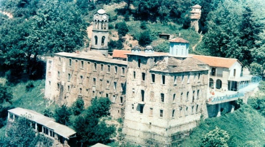 Ακολουθία των Χαιρετισμών στην Ιερά Μονή Κορώνης και στο Ιερό Μετόχι Αγίου Σεραφείμ
