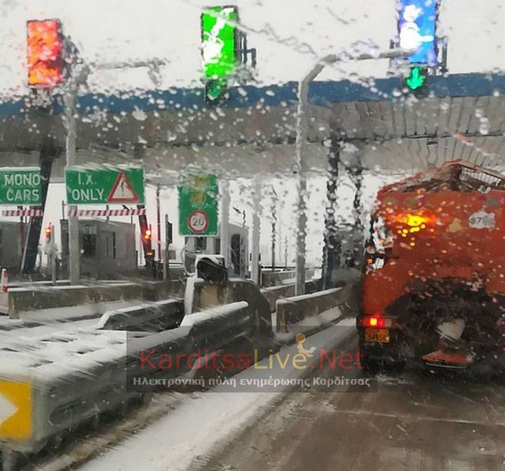 Σάββατο 5/1 ώρα 09.00: Επιτράπηκε η χρήση του Ε65 από οχήματα άνω των 3,5 τόνων