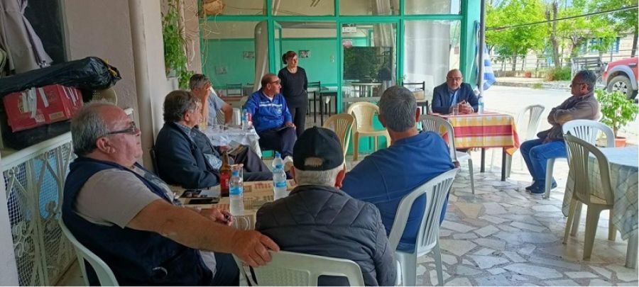 Τέλης Σπάνιας: Επιδιώκουμε ολοκληρωμένα αναπτυξιακά σχέδια και τη δημιουργία σημαντικών έργων υποδομής - Πρόγραμμα επισκέψεων 13 &amp; 14 Μαΐου