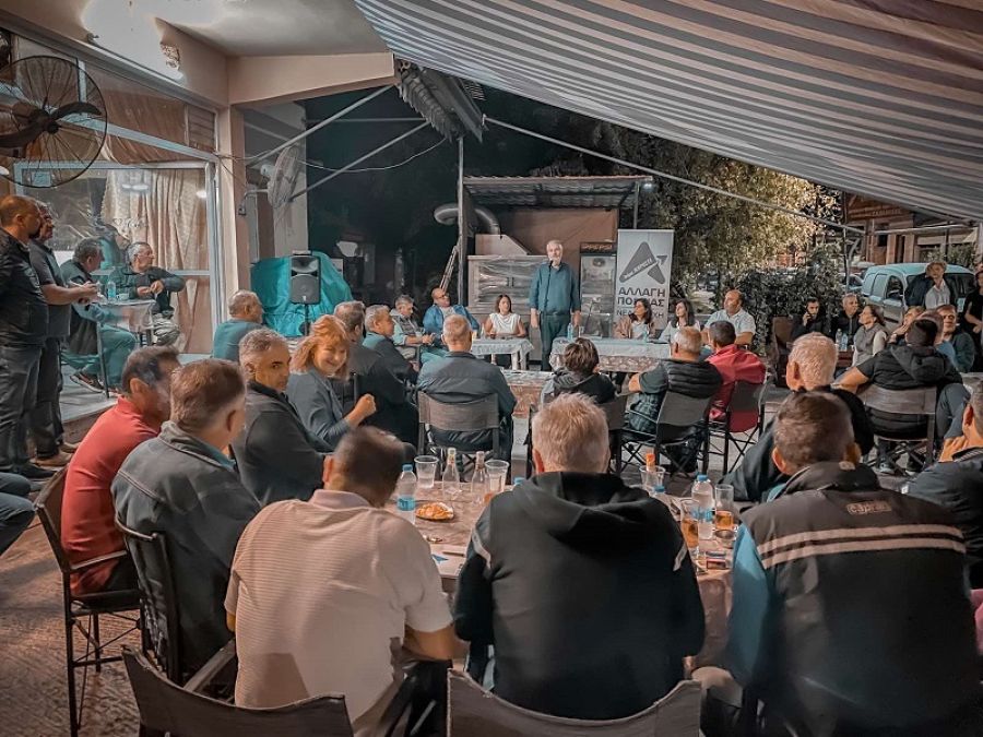 Αλλαγή Πορείας - Νέα Εποχή: Σε Ασημοχώρι, Γραμματικό, Νέο Ικόνιο και Γεφύρια περιόδευσε ο υποψήφιος Δήμαρχος Σοφάδων Δημ. Κατσής