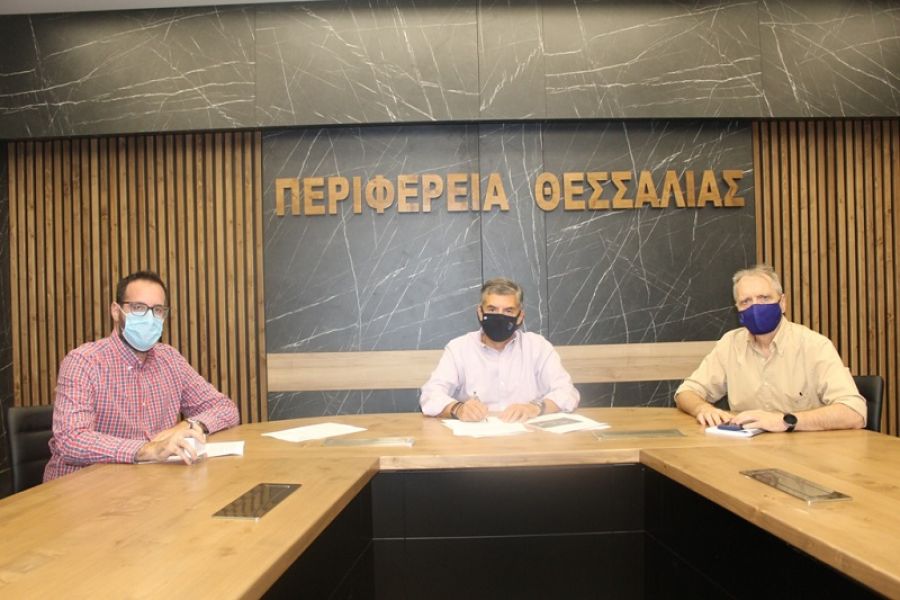 Υπεγράφη η σύμβαση για τον καθαρισμό 7 ρεμάτων στο Δήμο Τεμπών