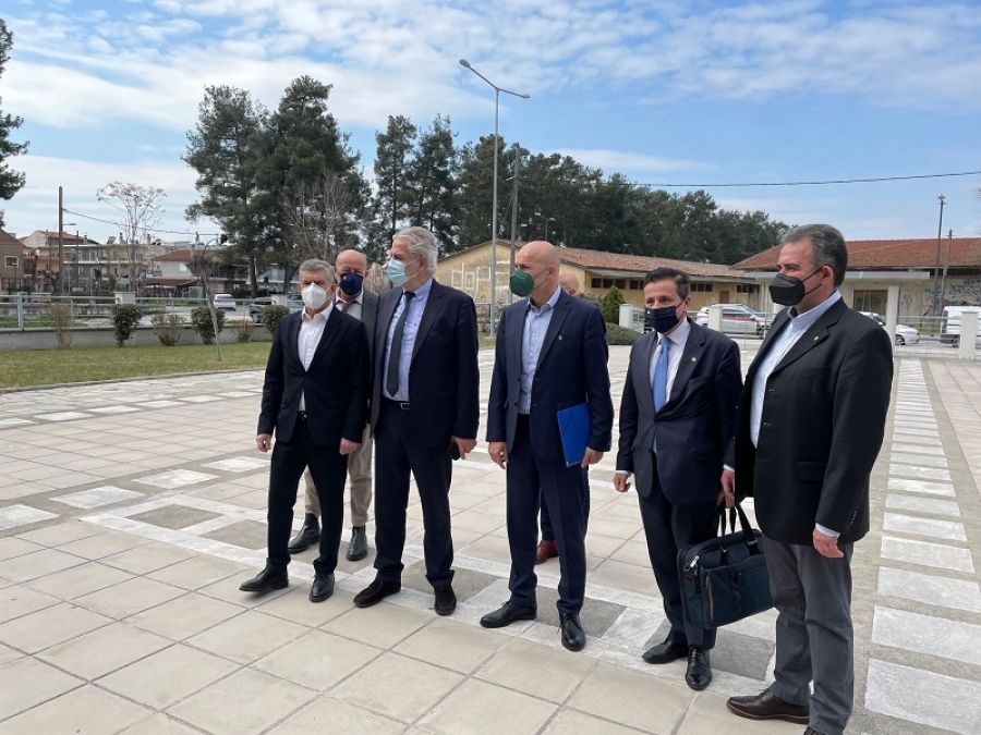 Ευρεία σύσκεψη στην Περιφέρεια για την αντιπυρική περίοδο παρουσία του Υπουργού Κλιματικής Κρίσης Χρ. Στυλιανίδη