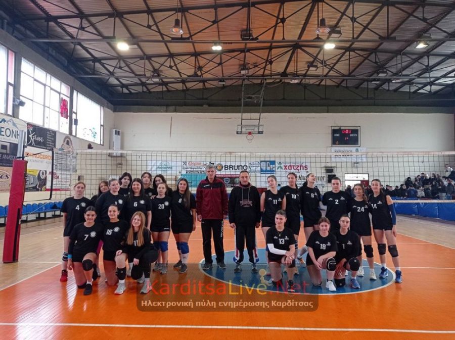 Πρωταθλήτρια η ομάδα του 5ου ΓΕΛ Καρδίτσας στο βόλεϊ κοριτσιών (+Φωτο +Βίντεο)