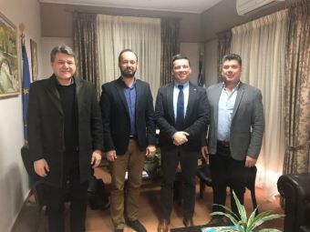 Συνάντηση με το Δήμαρχο Μουζακίου είχε ο πρόεδρος της Συνεταιριστικής Τράπεζας Καρδίτσας