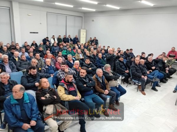 Την Τετάρτη (26/11) στον Παλαμά, οι αποφάσεις των αγροτών της Καρδίτσας για κινητοποιήσεις