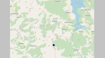 Ασθενής σεισμική δόνηση στα όρια Αργιθέας - Λίμνης Πλαστήρα