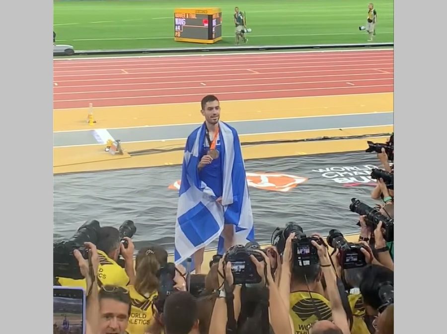 Παγκόσμιο Βουδαπέστης: "Χρυσός" ο Τεντόγλου στο μήκος με 8,52 στην τελευταία προσπάθεια! (+Βίντεο)