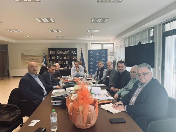 Συνάντηση του Περιφερειάρχη Θεσσαλίας με μελετητές των έργων ορεινής υδρονομίας