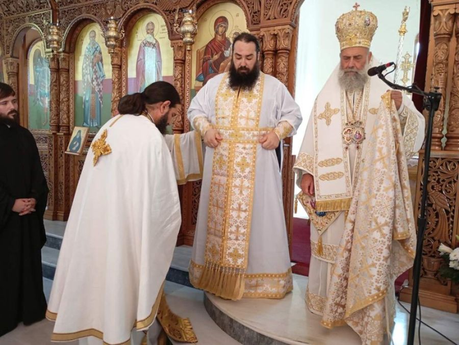 Νέος Πρεσβύτερος στην Ιερά μας Μητρόπολη - Στη Βατσουνιά ο Μητροπολίτης κ. Τιμόθεος