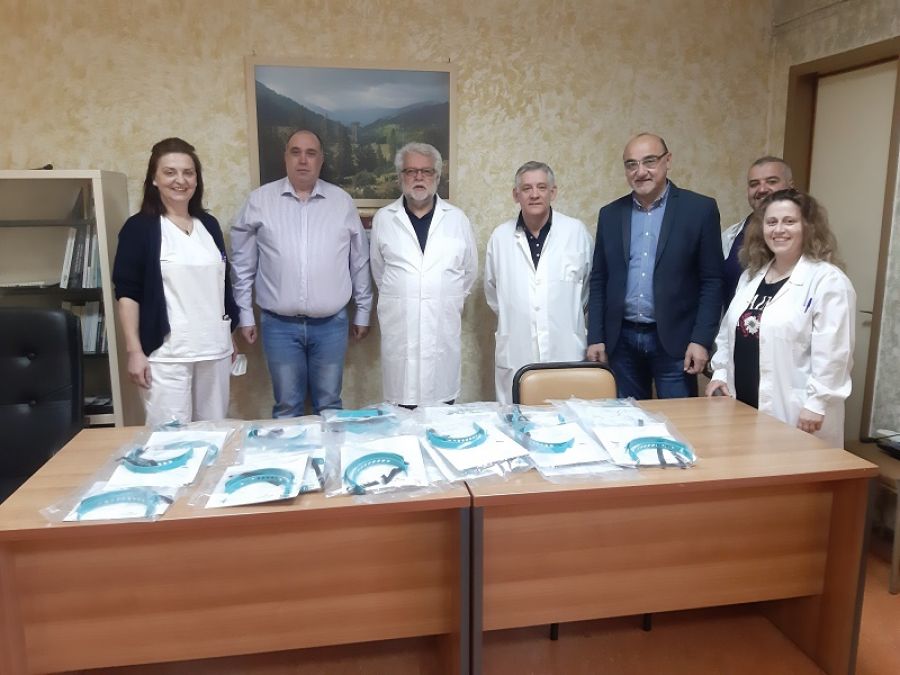 Επισκέψεις του προεδρείου του Ι.Σ. Καρδίτσας στο νοσοκομείο και στα Κέντρα Υγείας του νομού