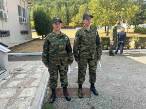 ΚΕΣΝ Καρδίτσας: Ορκίστηκαν οι πρώτες πανελλαδικά εθελόντριες στρατονόμοι (+Φωτο)