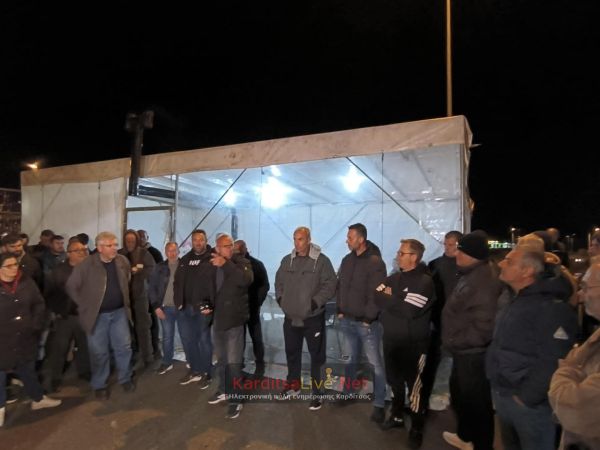 Μπλόκο στον Ε-65: Νέα παρέμβαση στα διόδια των Σοφάδων την Τρίτη (30/12) το απόγευμα από τους αγρότες