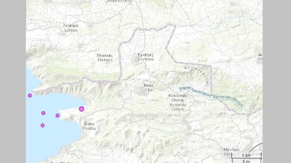 Σεισμός 4,2 Ρίχτερ στις Αλκυονίδες "ξύπνησε" την Αττική