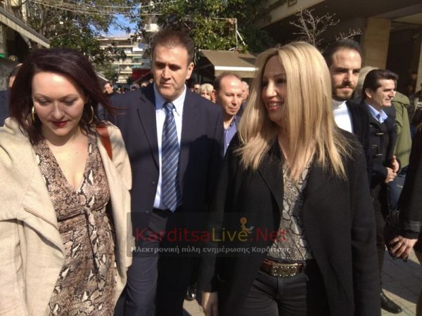 Γεννηματά από την Καρδίτσα: "Το δίλημμα των εκλογών είναι ισχυρό ΚΙΝ.ΑΛ. ή διχασμός και νέες περιπέτειες" (+Φώτο +Βίντεο)